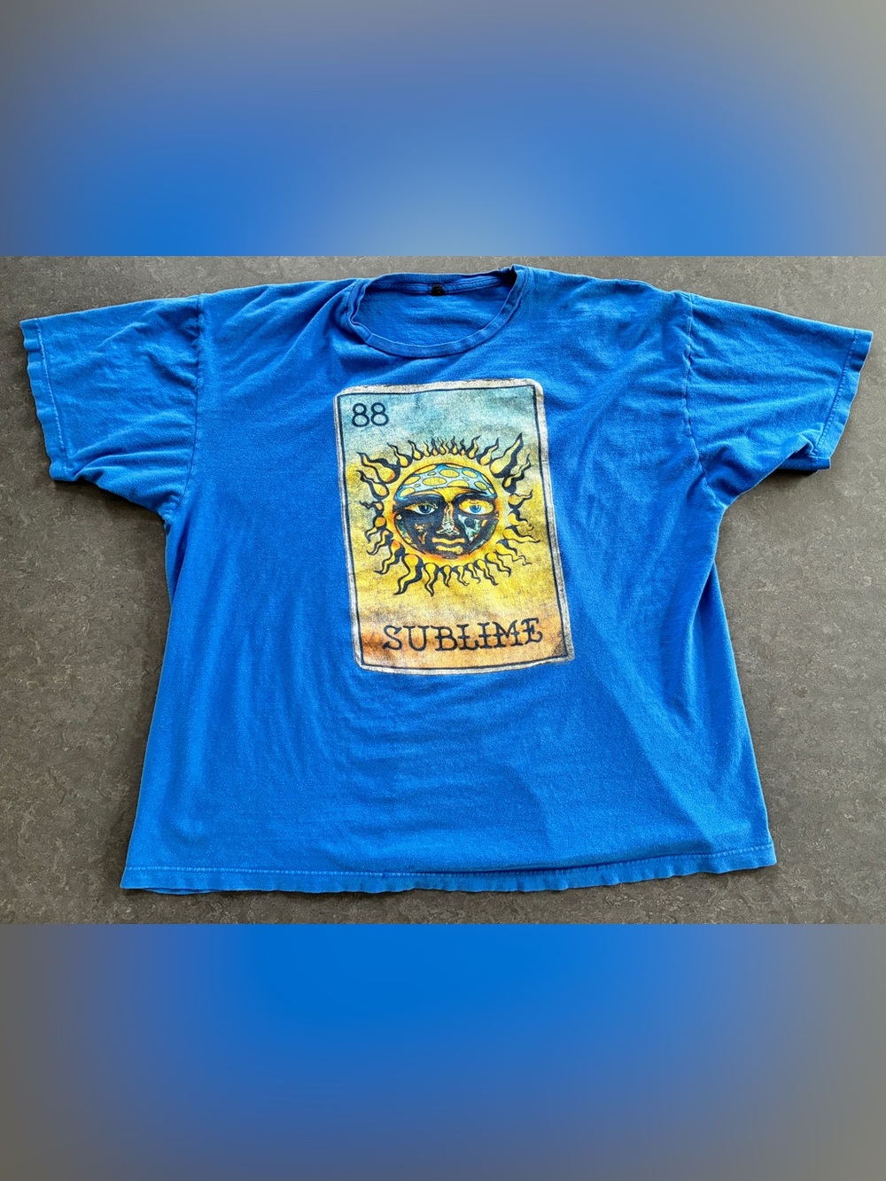 Sublime Sun Graphic Short Sleeve Tee - Blue